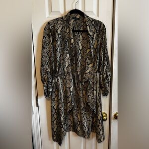 Mittoshop Long Sleeve Snake Print cami